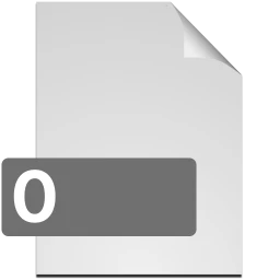0 icon