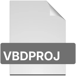 Icono vbdproj